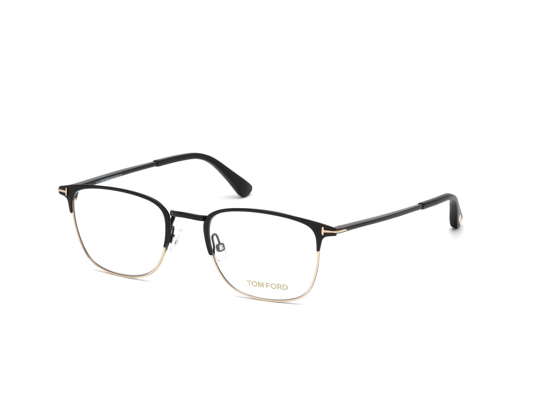 Prescription glasses tom ford ft5453 002 negro square masculino size 54mm - Main view