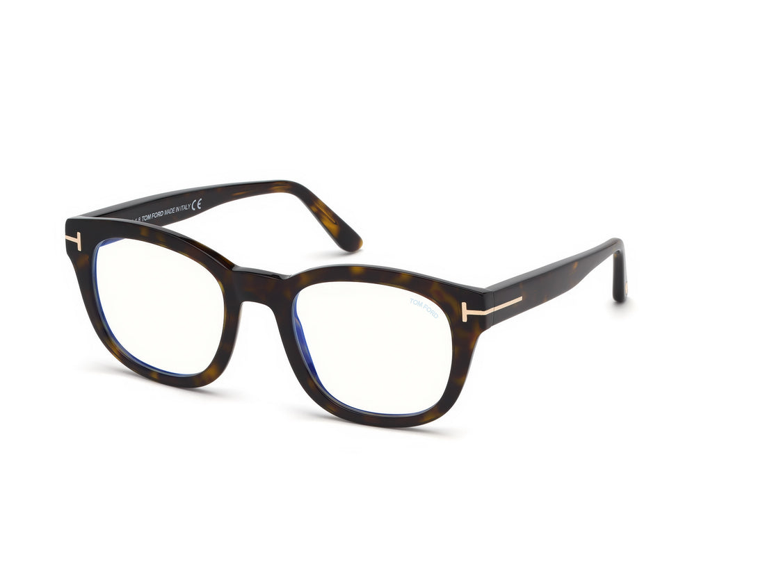 Brillen tom ford ft5542-b 052 havana square masculino größe 50mm - Hauptansicht