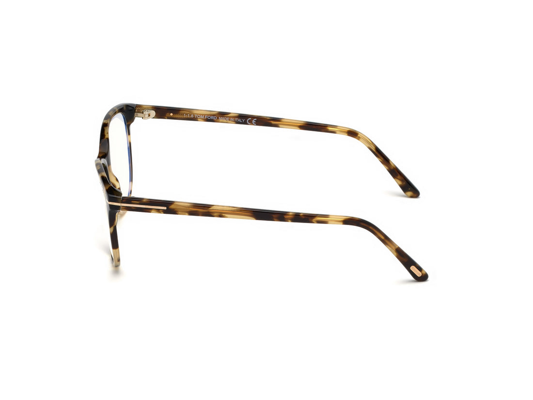 Brillen tom ford ft5544-b 055 havana oval femenino größe 55mm - Detailansicht