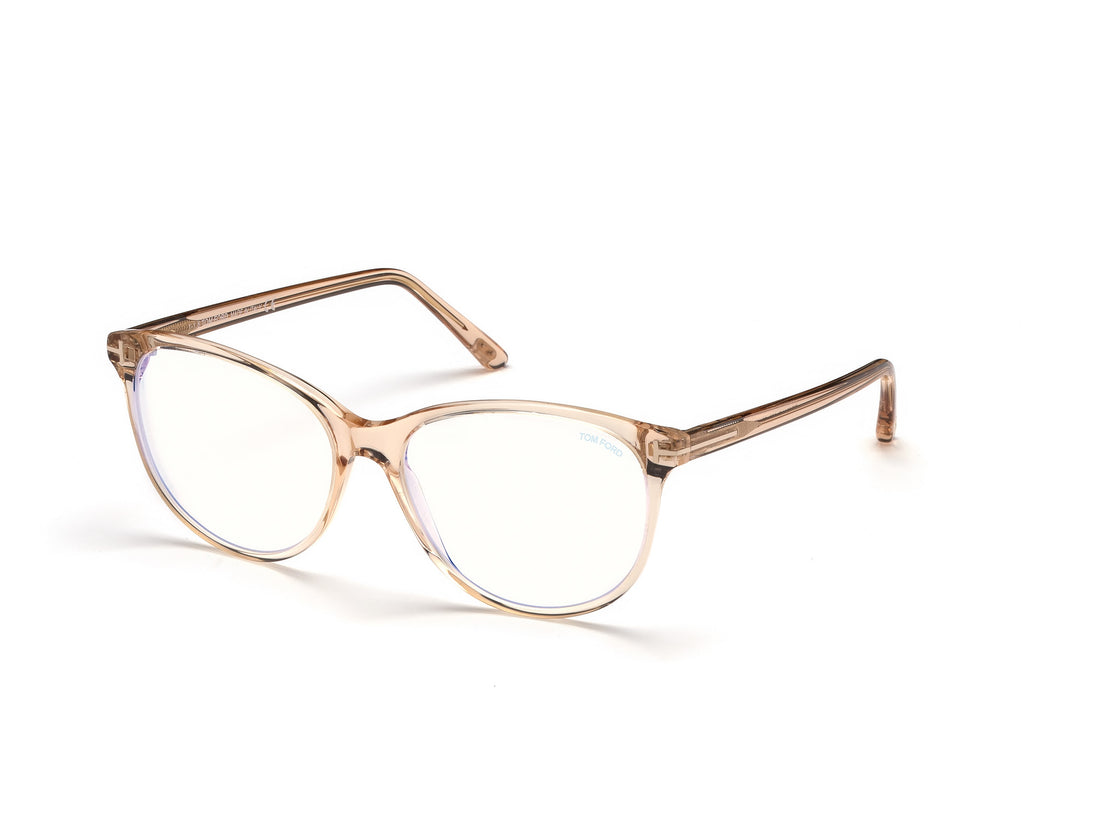 Brillen tom ford ft5544-b 072 rosa oval femenino größe 55mm - Hauptansicht