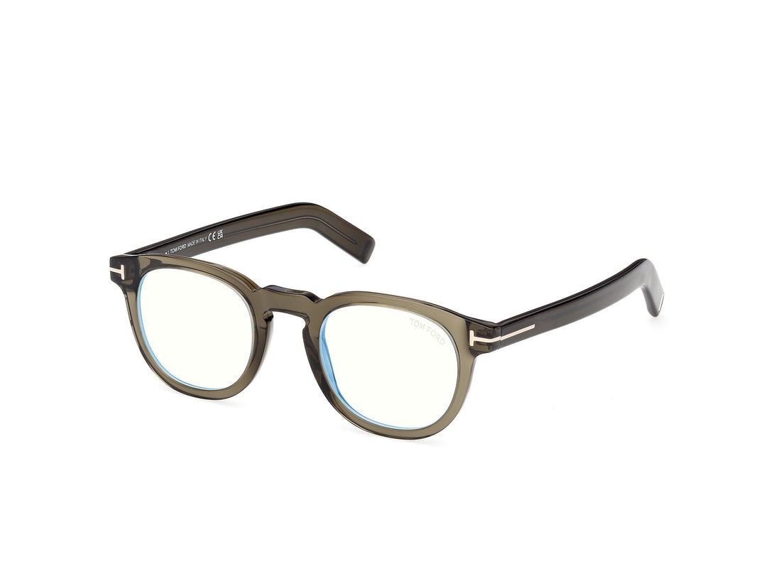 Lunettes de vue tom ford ft5629-b 096 verde oval masculino taille 48mm - Vue principale