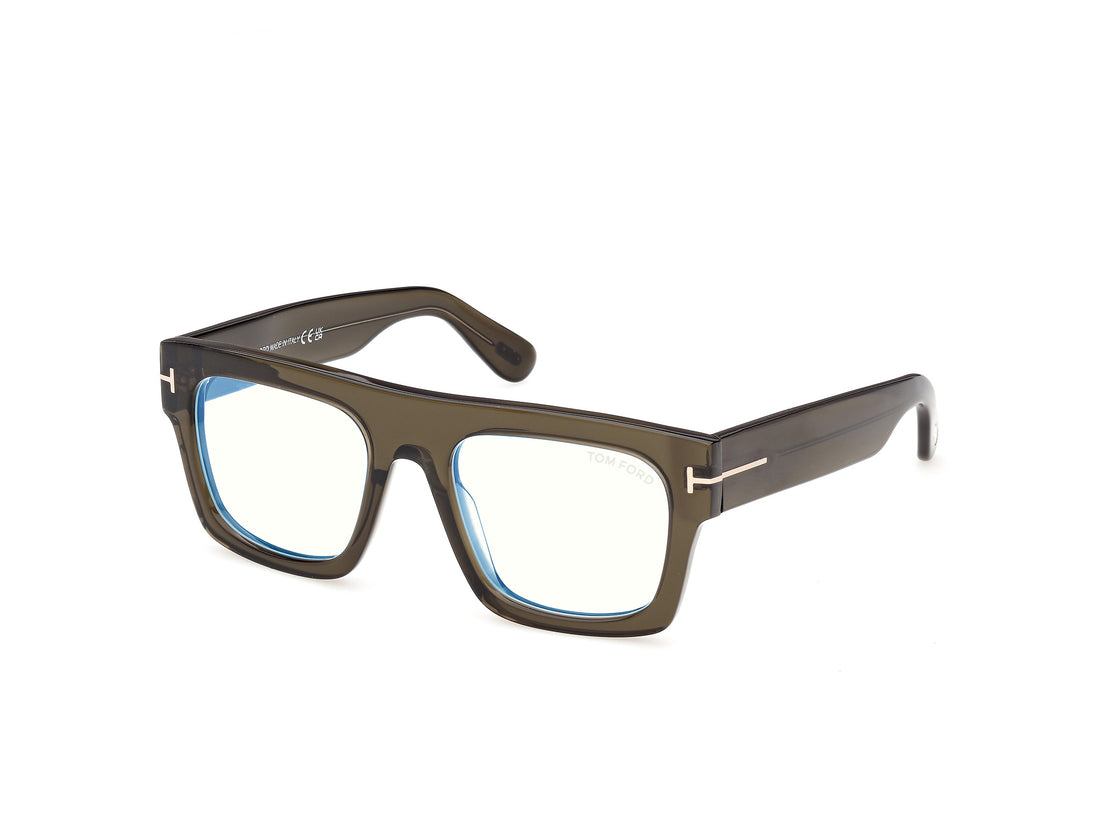 Brillen tom ford ft5634-b 098 verde geometric masculino größe 53mm - Hauptansicht