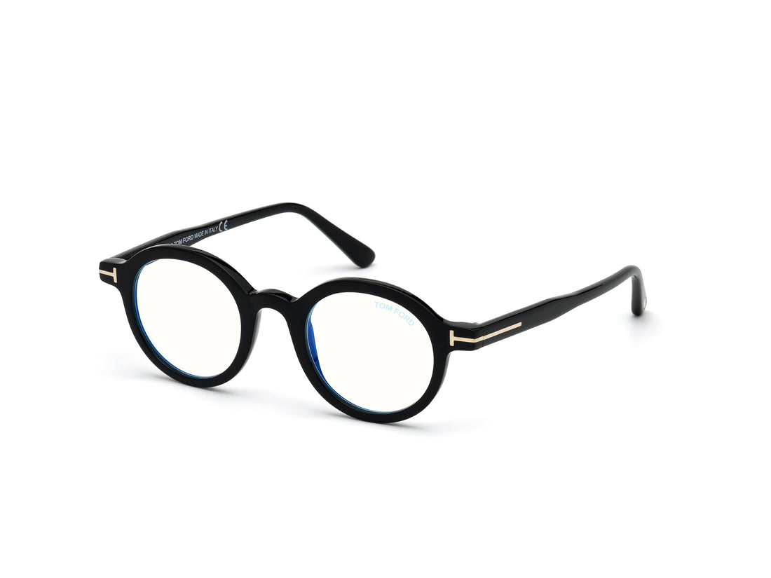 Gafas graduadas tom ford ft5664-b 001 negro round unisex talla 45mm - Vista principal