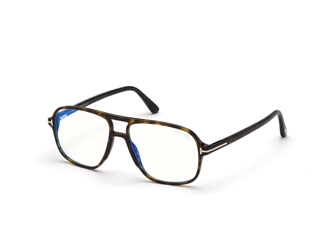 Occhiali da vista tom ford ft5737-b 052 havana navigator masculino taglia 56mm - Vista principale