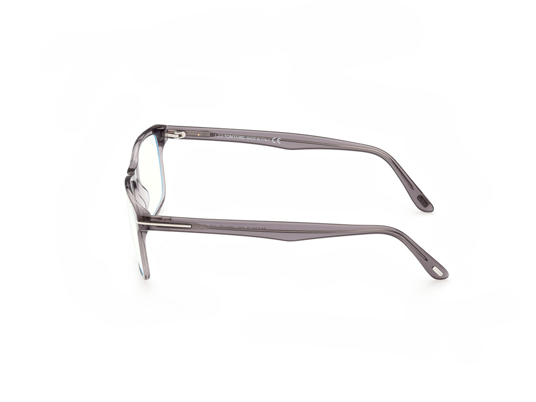 Brillen tom ford ft5752-b 020 gris rectangular masculino größe 55mm - Detailansicht