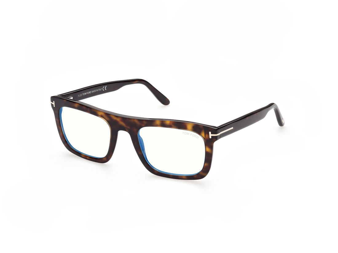 Occhiali da vista tom ford ft5757-b 052 havana rectangular masculino taglia 52mm - Vista principale