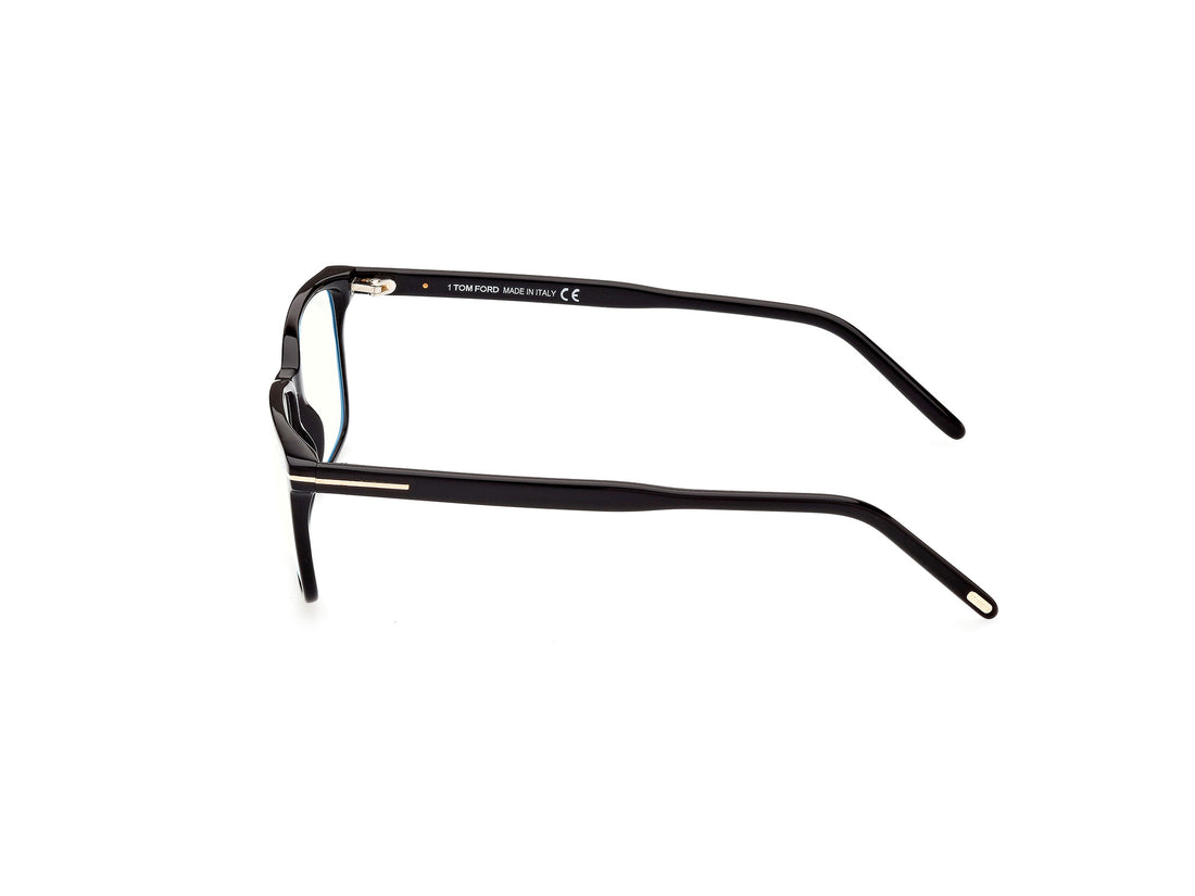 Briller tom ford ft5802-b 001 negro rectangular masculino størrelse 55mm - Detaljeret visning