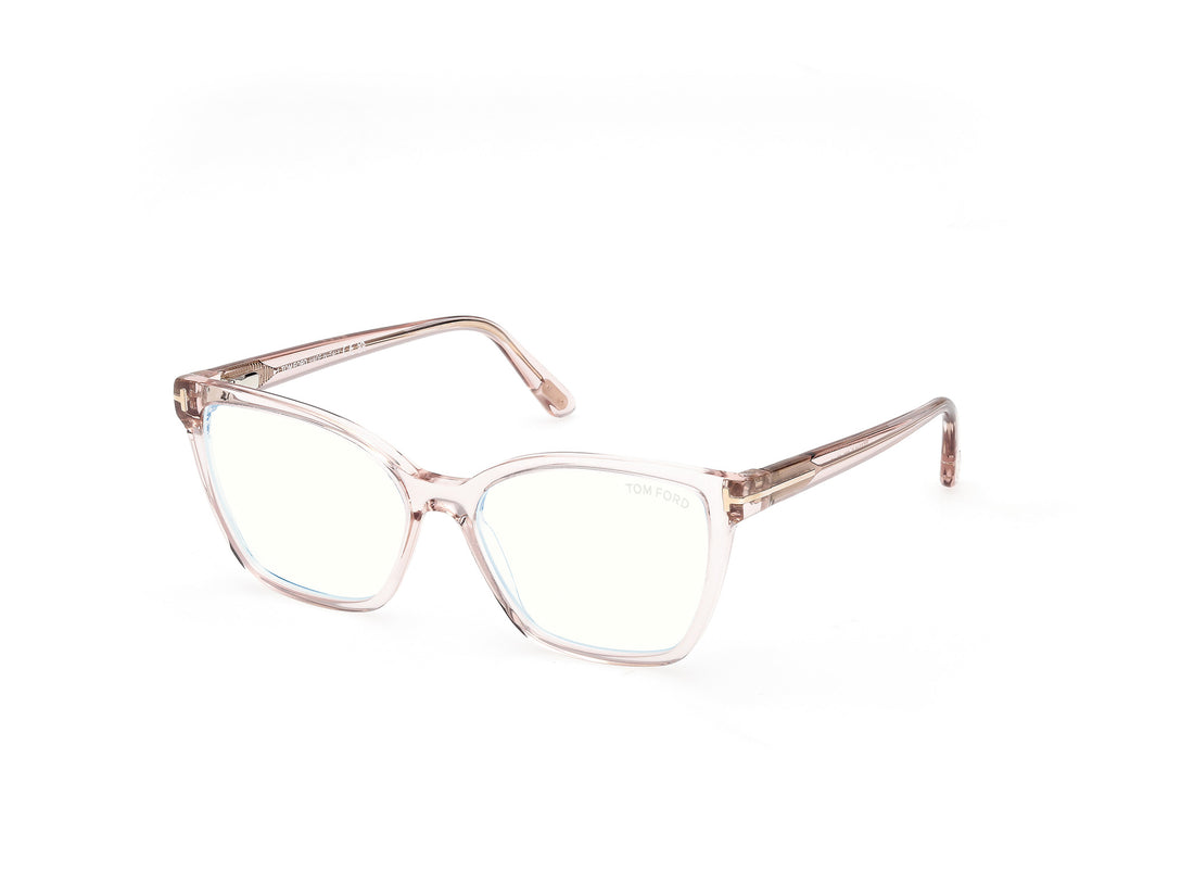 Lunettes de vue tom ford ft5812-b 072 rosa butterfly femenino taille 53mm - Vue principale