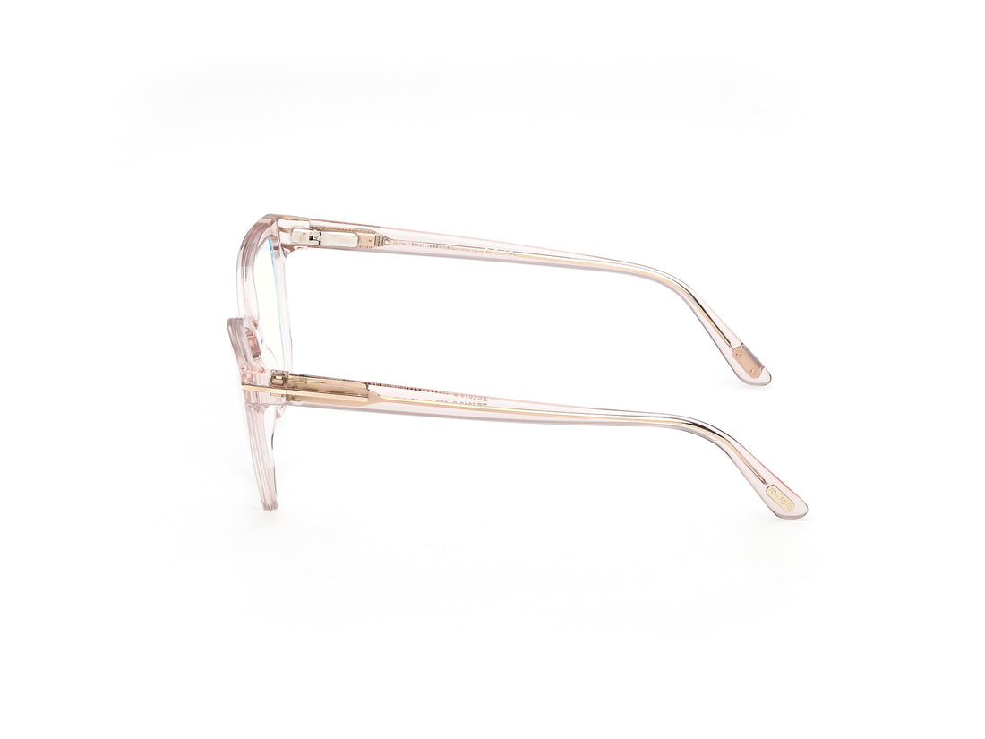 Lunettes de vue tom ford ft5812-b 072 rosa butterfly femenino taille 53mm - Vue détaillée