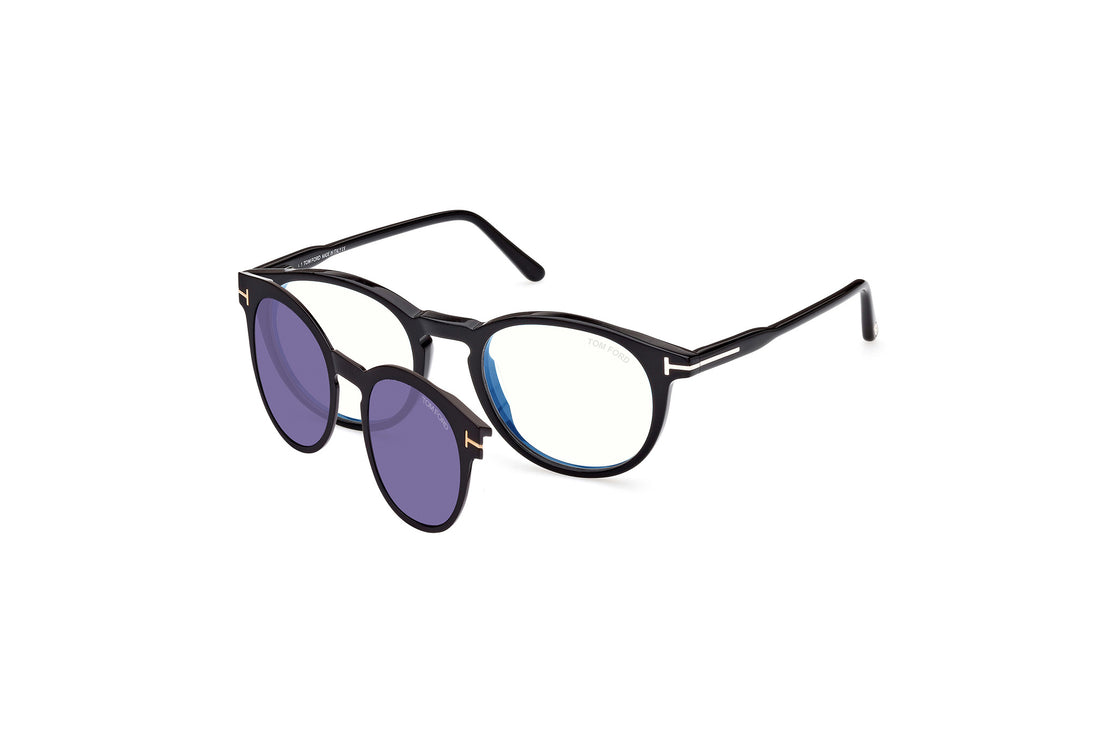 Prescription glasses tom ford ft5823-h-b 001 masculino size 50mm - Main view