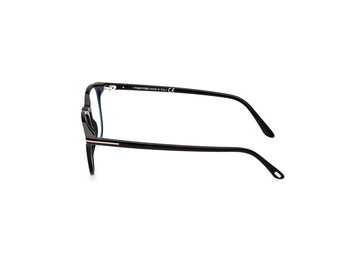 Prescription glasses tom ford ft5832-b 001 negro round masculino size 48mm - Detailed view