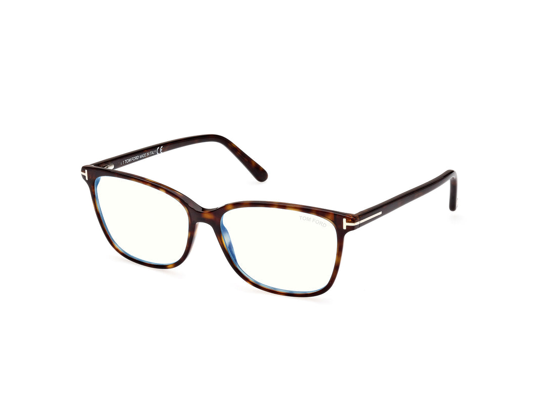 Brillen tom ford ft5842-b 052 havana square femenino größe 54mm - Hauptansicht