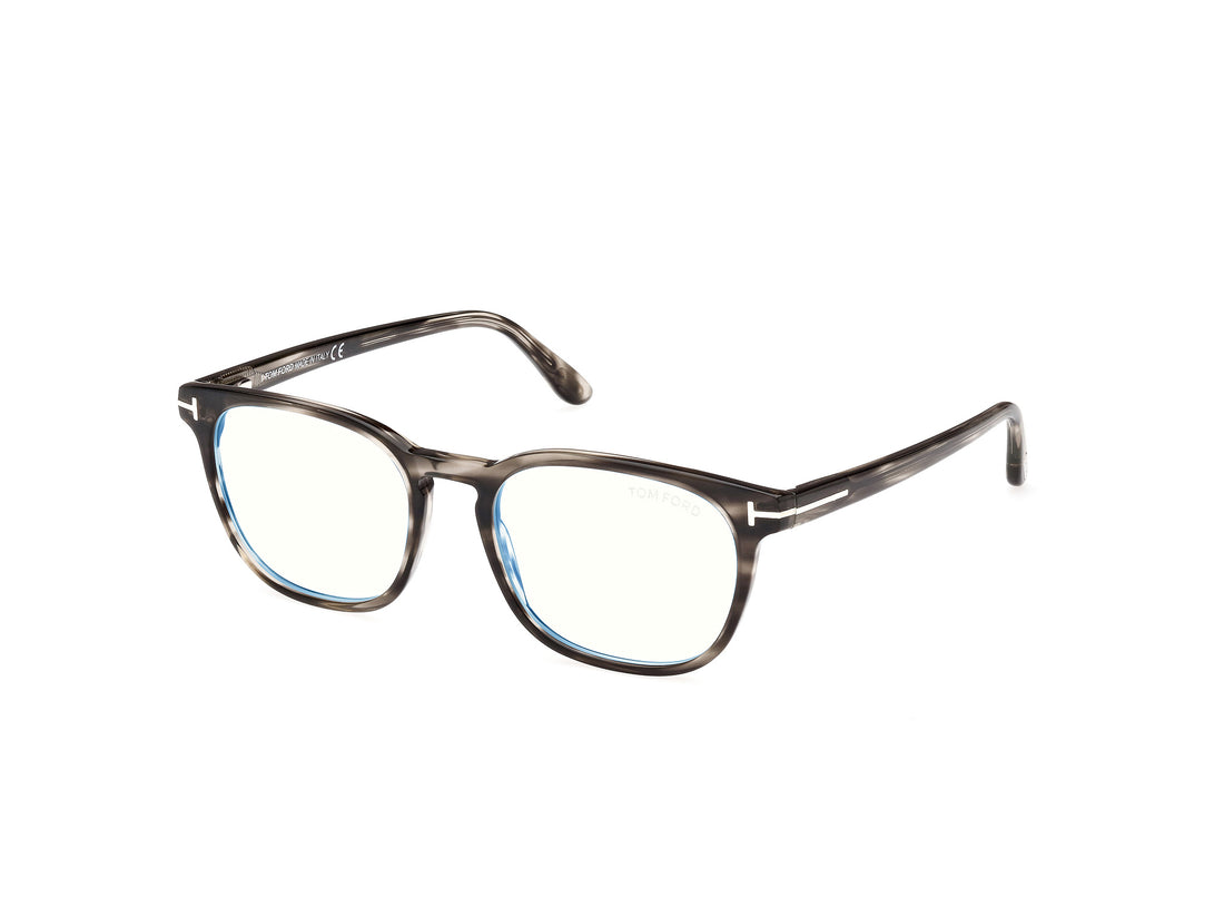 Brillen tom ford ft5868-b 020 gris square masculino größe 51mm - Hauptansicht