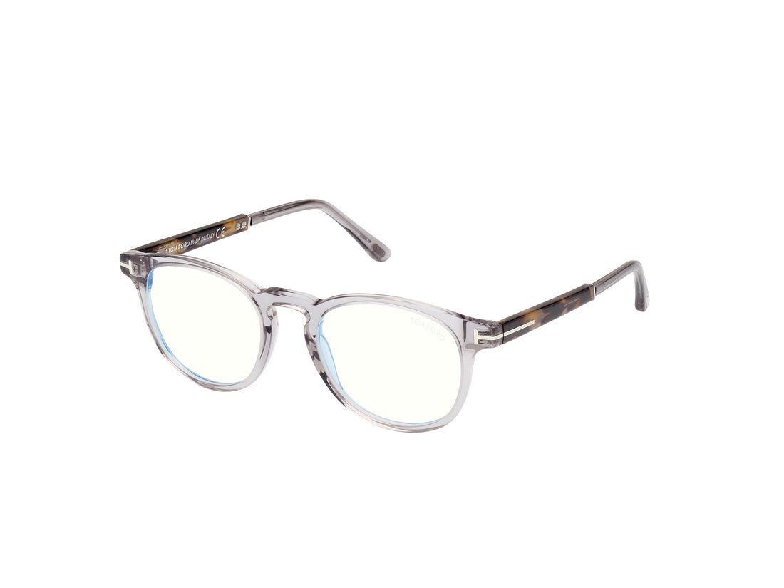Gafas graduadas tom ford ft5891-b 020 gris round unisex talla 49mm - Vista principal