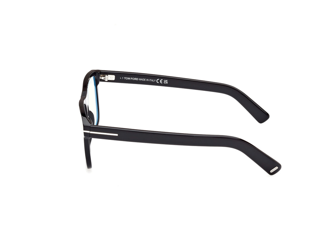 Occhiali da vista tom ford ft5902-b 001 negro square masculino taglia 54mm - Vista dettagliata