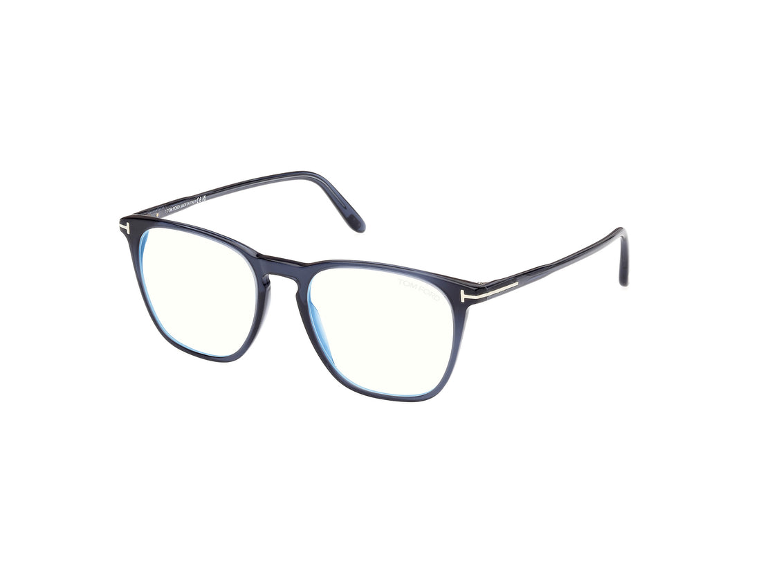 Occhiali da vista tom ford ft5937-b 090 azul square masculino taglia 52mm - Vista principale