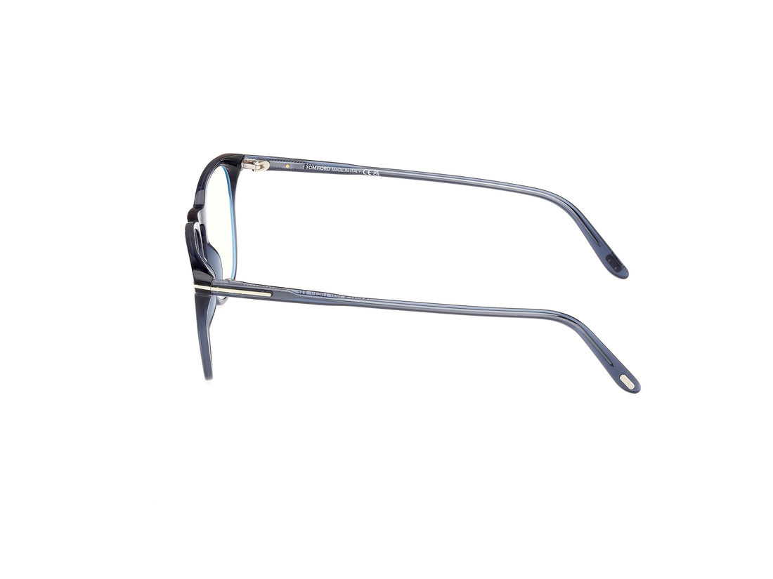 Occhiali da vista tom ford ft5937-b 090 azul square masculino taglia 52mm - Vista dettagliata