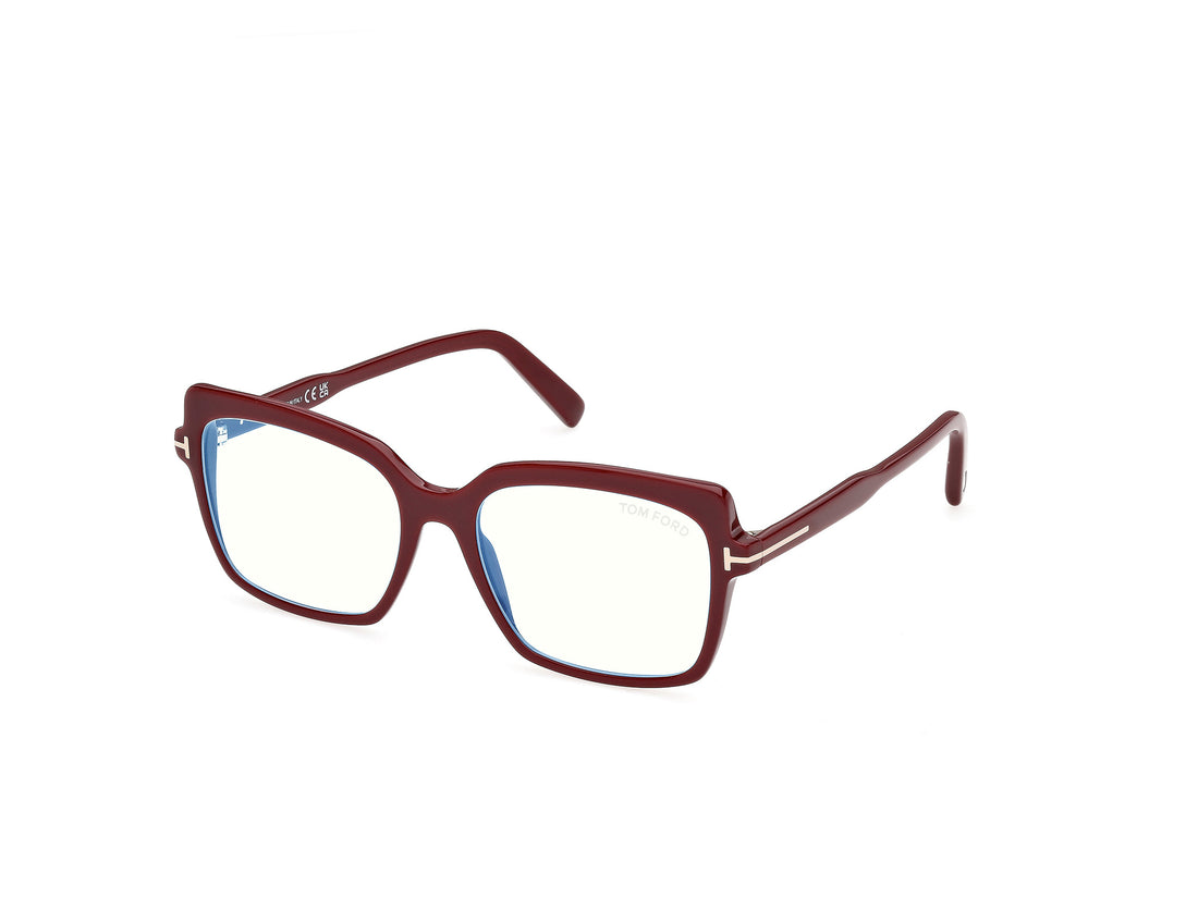 Lunettes de vue tom ford ft5947-b 069 burdeos butterfly femenino taille 54mm - Vue principale