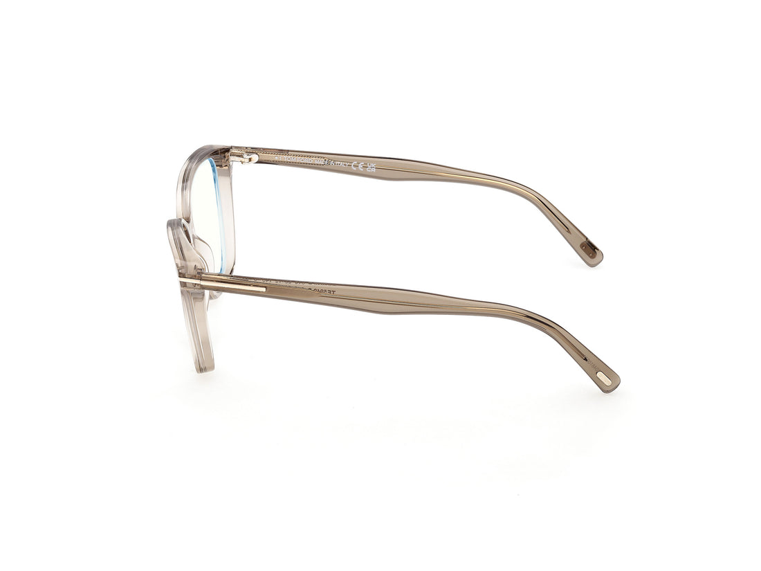Lunettes de vue tom ford ft5949-b 045 marron cat eye femenino taille 56mm - Vue détaillée