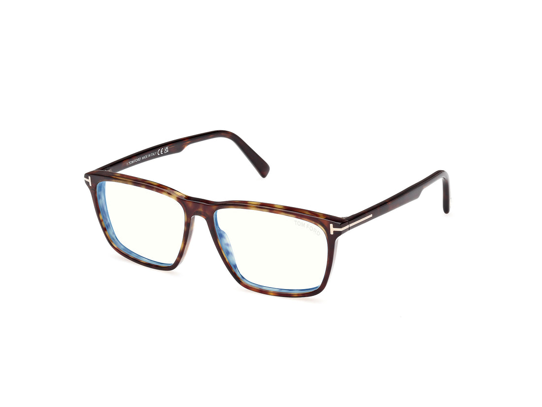 Occhiali da vista tom ford ft5959-b 052 havana square masculino taglia 56mm - Vista principale