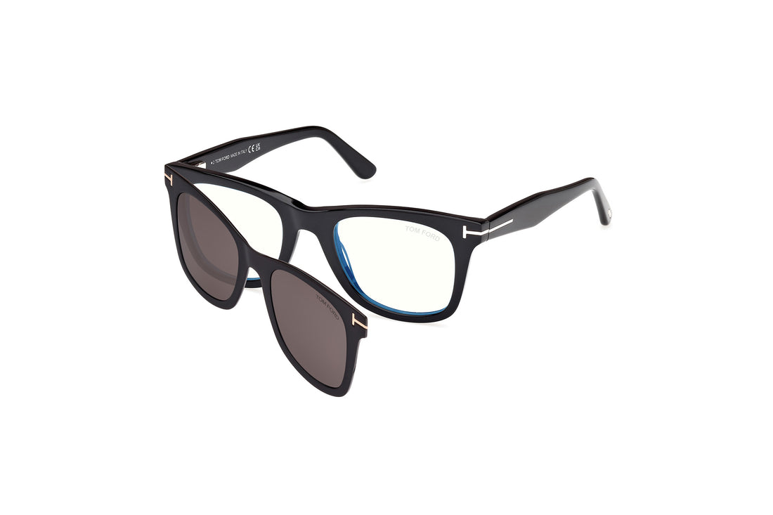 Brillen tom ford ft5970-b 001 negro square masculino größe 50mm - Hauptansicht