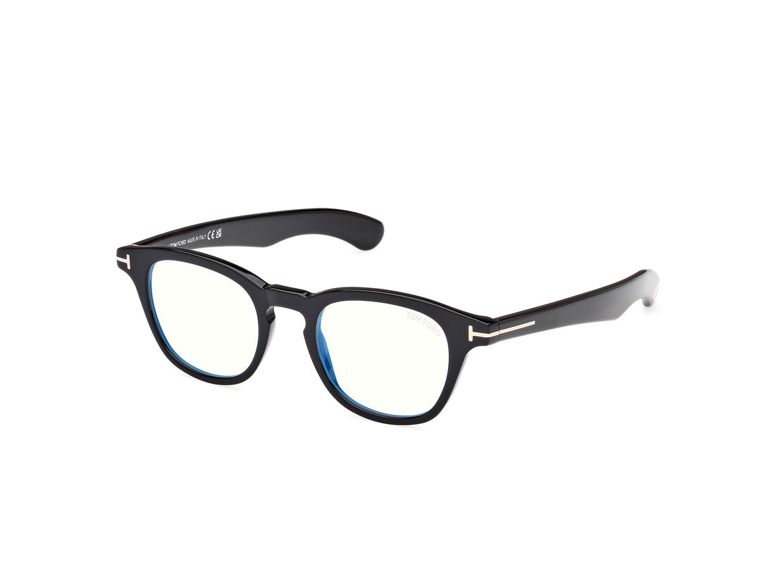 Occhiali da vista tom ford ft5976-b 001 negro round masculino taglia 47mm - Vista principale