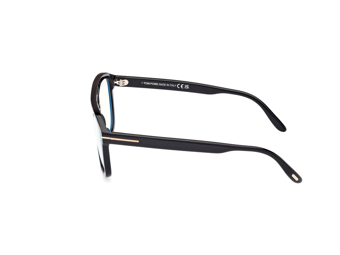 Occhiali da vista tom ford ft6024-b 001 negro navigator masculino taglia 56mm - Vista dettagliata