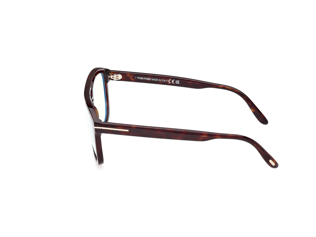 Occhiali da vista tom ford ft6024-b 052 havana navigator masculino taglia 56mm - Vista dettagliata