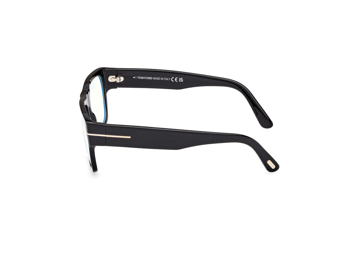 Occhiali da vista tom ford ft6035-b 001 negro rectangular masculino taglia 55mm - Vista dettagliata