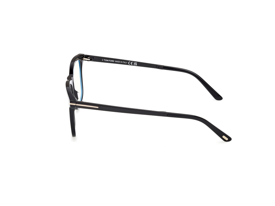 Lunettes de vue tom ford ft6038-b 001 negro square masculino taille 54mm - Vue détaillée