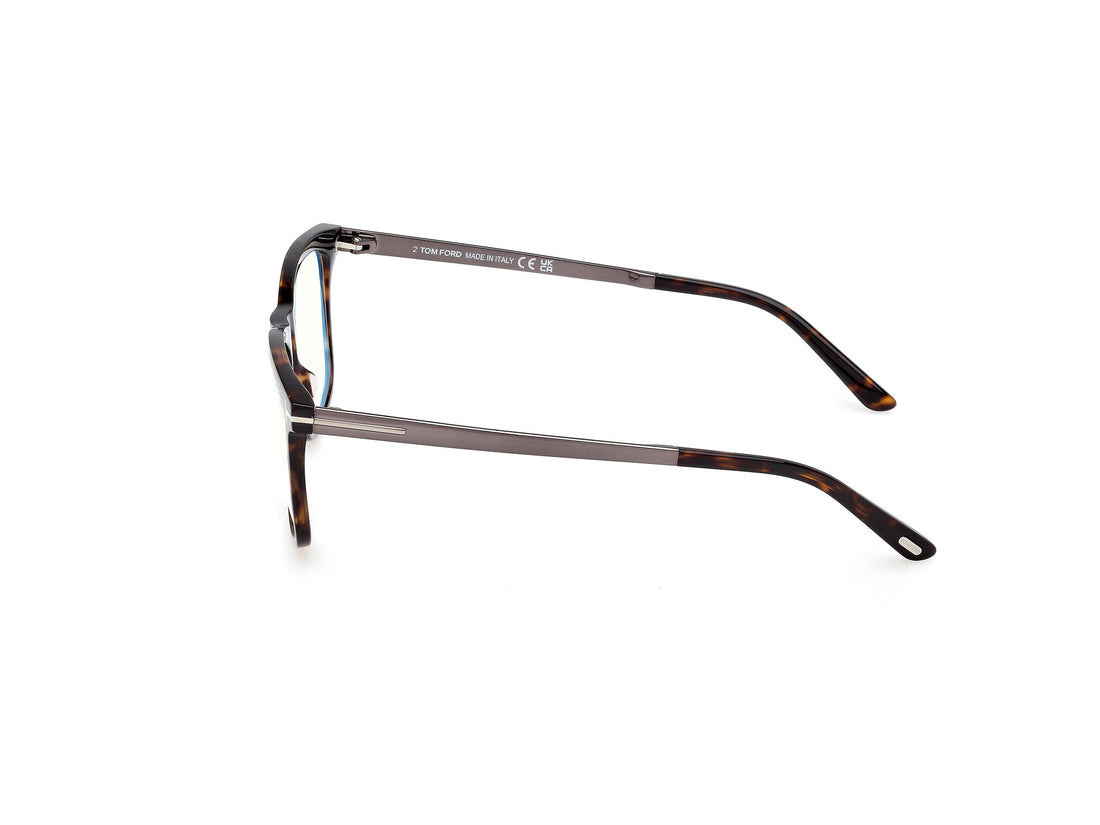 Brillen tom ford ft6038-b 052 havana square masculino größe 56mm - Detailansicht