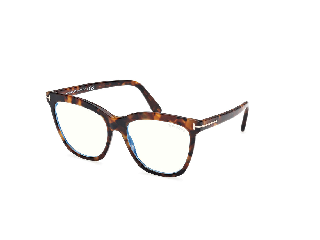 Gafas graduadas tom ford ft6042-b 052 havana butterfly femenino talla 54mm - Vista principal