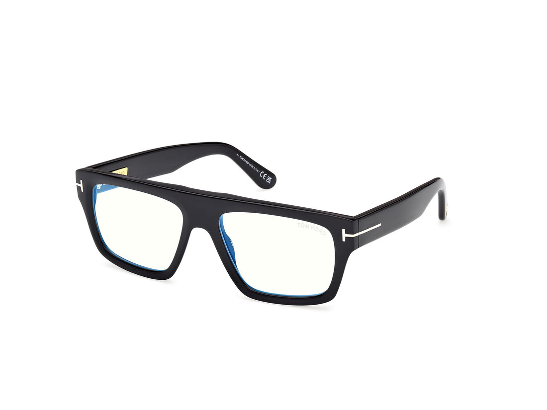 Gafas graduadas tom ford ft6084-b 001 negro rectangular masculino talla 56mm - Vista principal