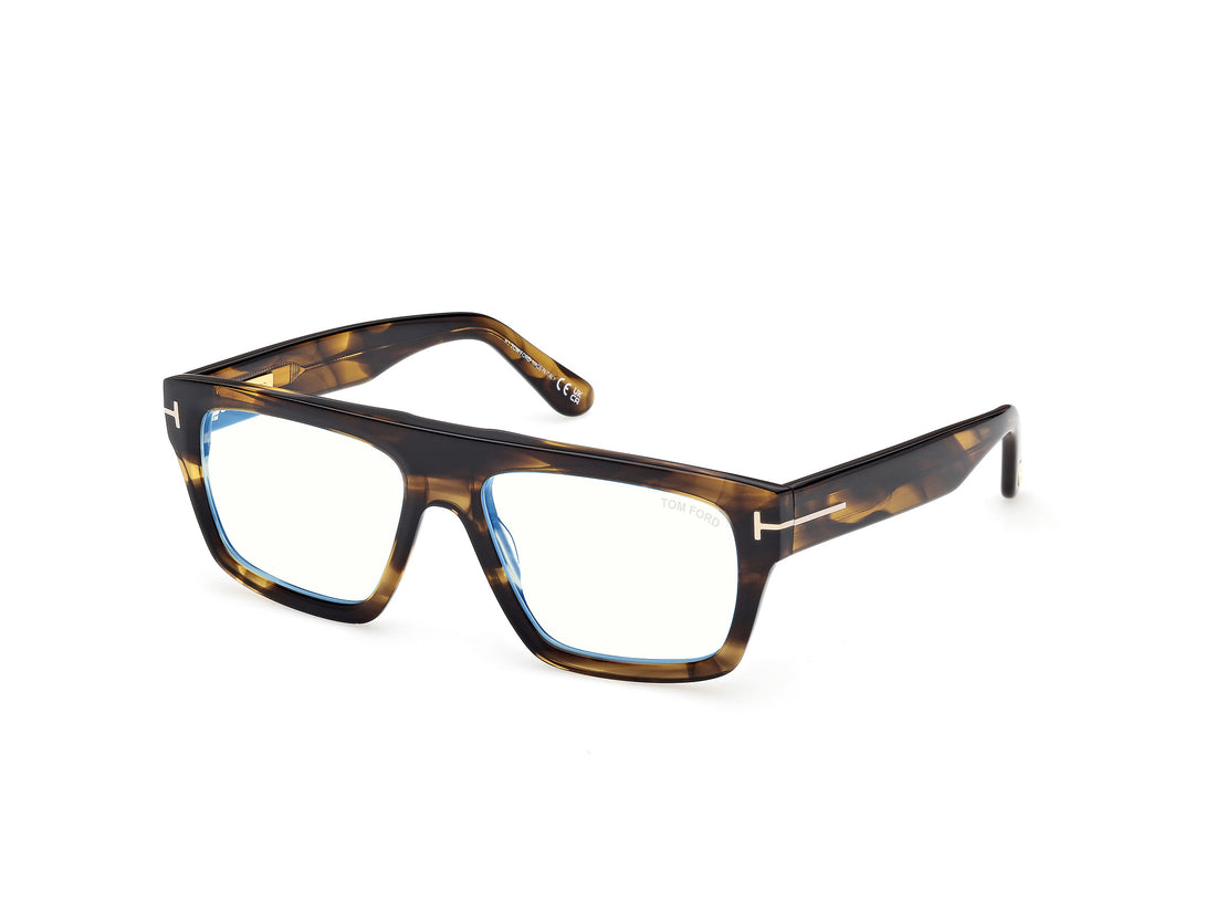 Gafas graduadas tom ford ft6084-b 056 havana rectangular masculino talla 56mm - Vista principal
