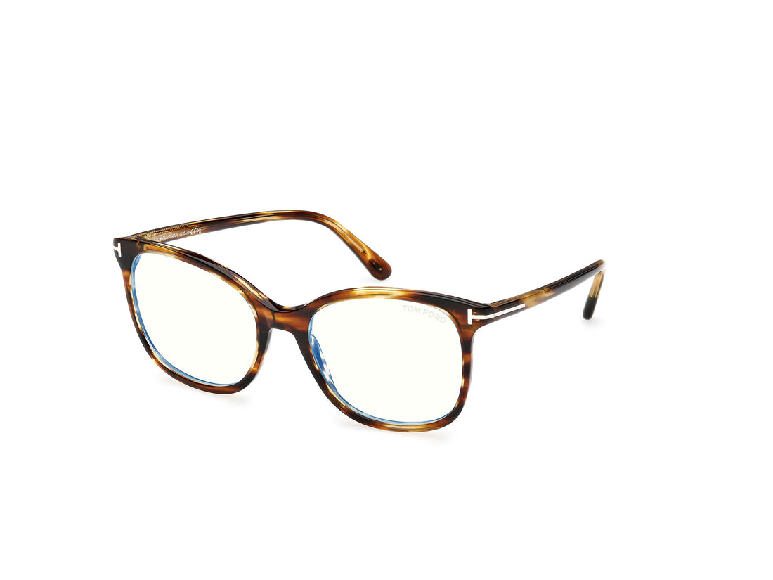 Lunettes de vue tom ford ft6089-b 055 havana square femenino taille 54mm - Vue principale