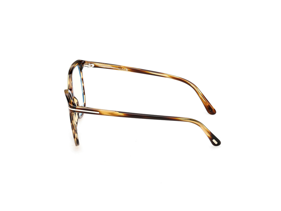 Lunettes de vue tom ford ft6089-b 055 havana square femenino taille 54mm - Vue détaillée