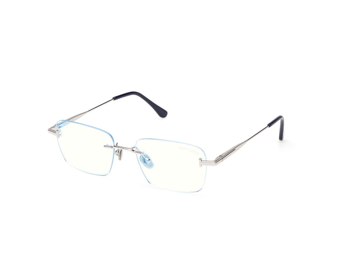 Lunettes de vue tom ford ft6117-b 016 plateado rectangular unisex taille 54mm - Vue principale