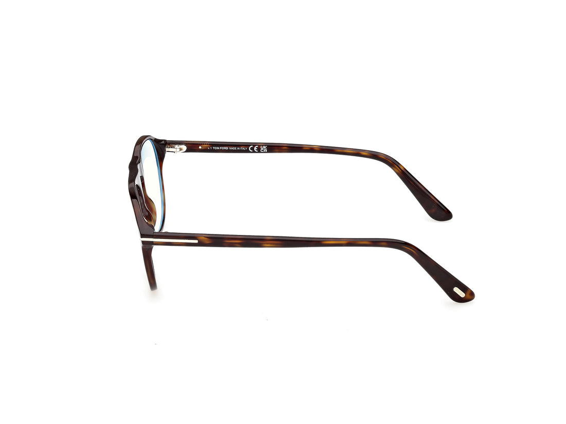 Gafas graduadas tom ford ft6118-b 052 havana pilot masculino talla 52mm - Vista de detalle