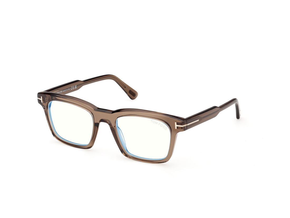 Gafas graduadas tom ford ft6122-b 048 marron square masculino talla 51mm - Vista principal