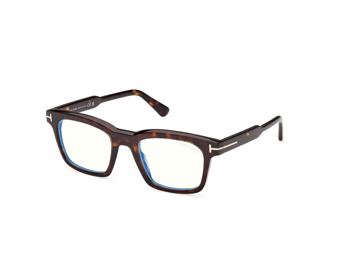Gafas graduadas tom ford ft6122-b 052 havana square masculino talla 51mm - Vista principal