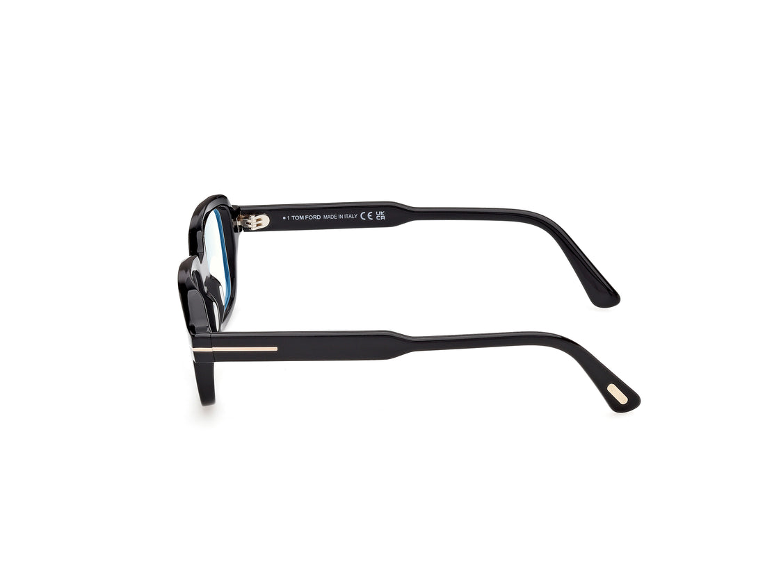 Lunettes de vue tom ford ft6123-b 001 negro geometric masculino taille 48mm - Vue détaillée