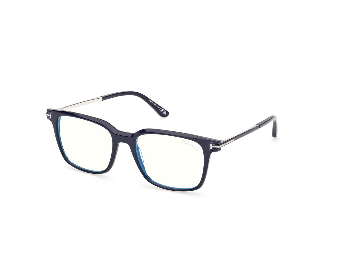 Lunettes de vue tom ford ft6124-b 090 azul square masculino taille 53mm - Vue principale