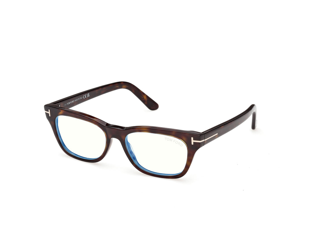 Gafas graduadas tom ford ft6131-b 052 havana rectangular unisex talla 53mm - Vista principal