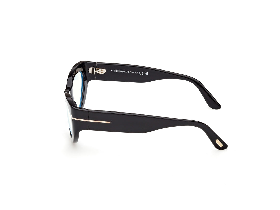 Brillen tom ford ft6134-b 001 negro cat eye femenino größe 55mm - Detailansicht