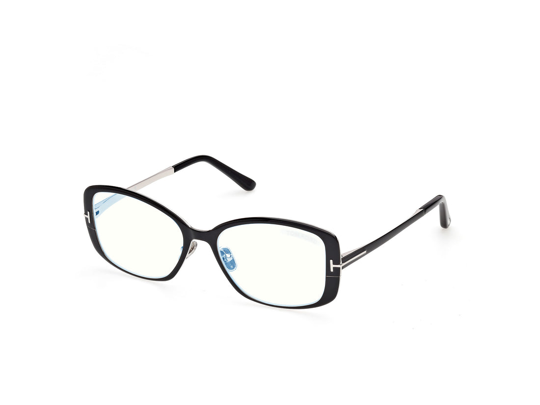 Brillen tom ford ft6138-b 005 negro rectangular femenino größe 54mm - Hauptansicht