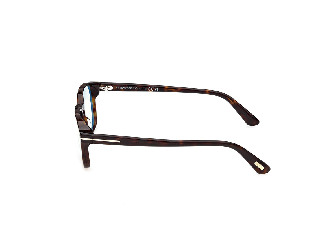 Brillen tom ford ft6169-b 052 havana round masculino größe 51mm - Detailansicht