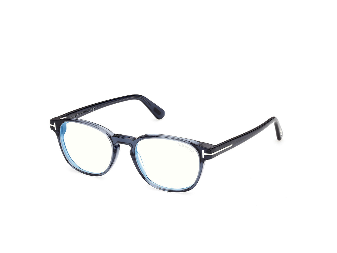 Brillen tom ford ft6169-b 090 azul round masculino größe 51mm - Hauptansicht