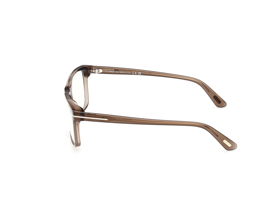 Brillen tom ford ft6170-b 045 marron rectangular masculino größe 58mm - Detailansicht