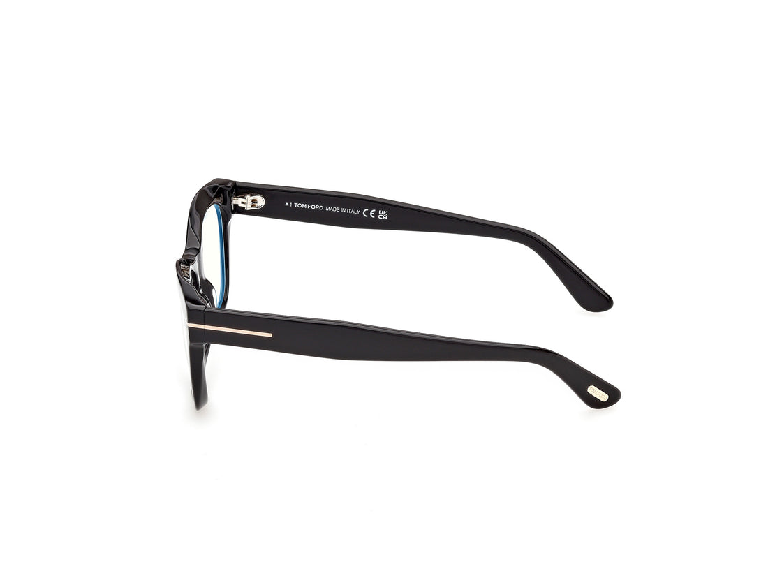 Lunettes de vue tom ford ft6173-b 001 negro square femenino taille 53mm - Vue détaillée