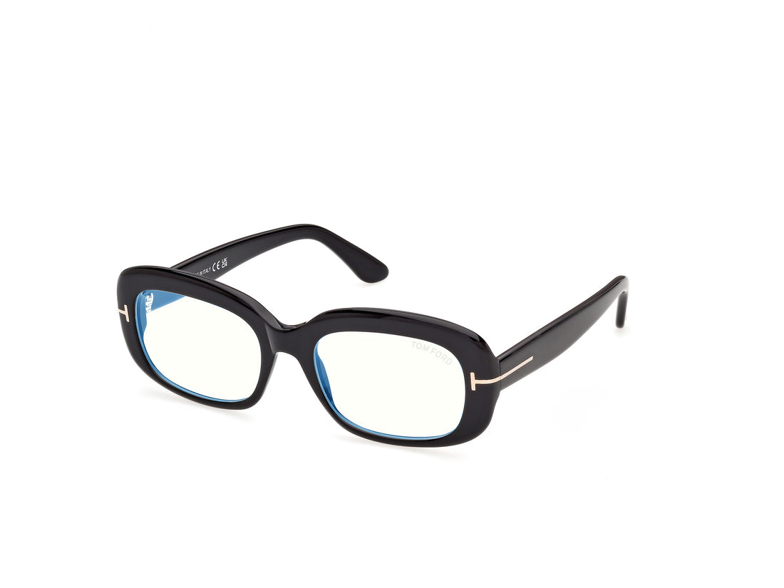 Lunettes de vue tom ford ft6174-b 001 negro rectangular femenino taille 52mm - Vue principale